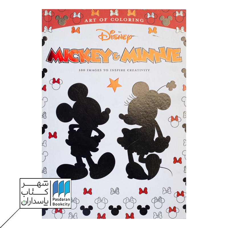 art of colouring mickey & minnie کتاب رنگ آمیزی میکی و مینی