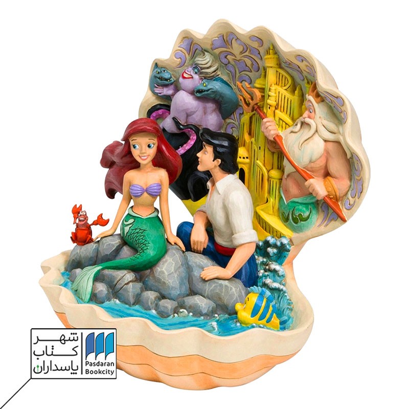 مجسمه Seashell Scenario Little Mermaid ۶۰۰۵۹۵۶