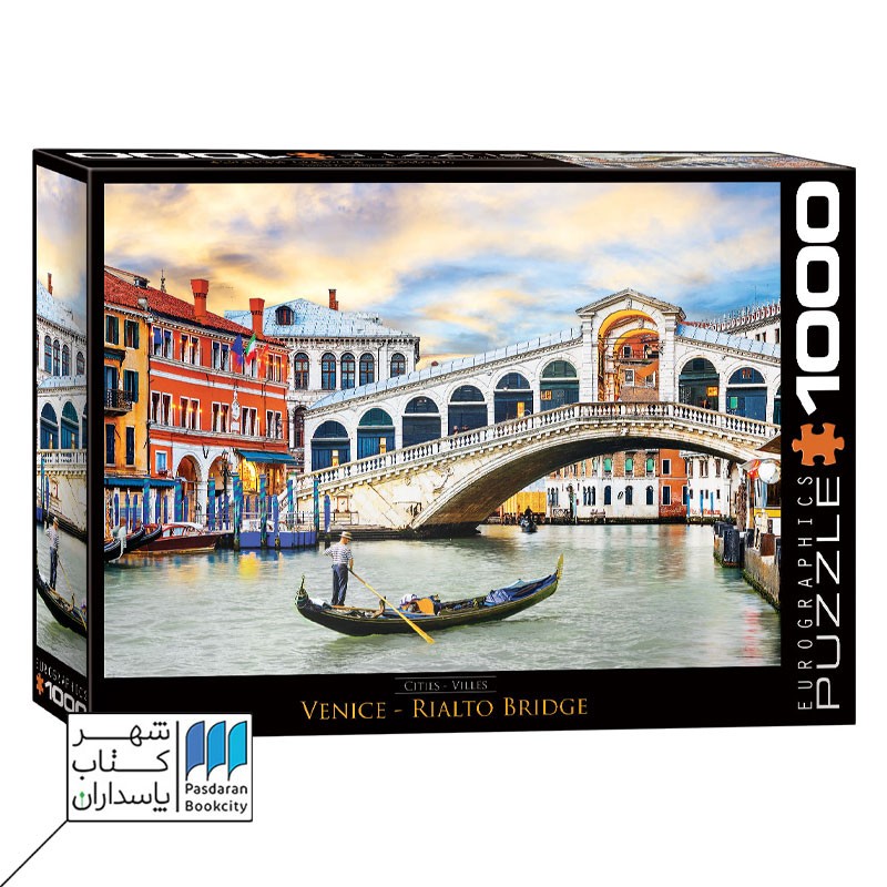 پازل venice rialto bridge ۶۰۰۰ ۰۷۶۶ ۱۰۰۰pcs