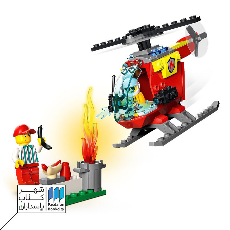 لگو lego Fire Helicopter ۶۰۳۱۸